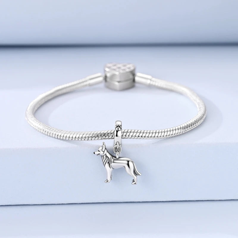 Trendy German Shepherd Charm – Modern Dog Lover Accessory