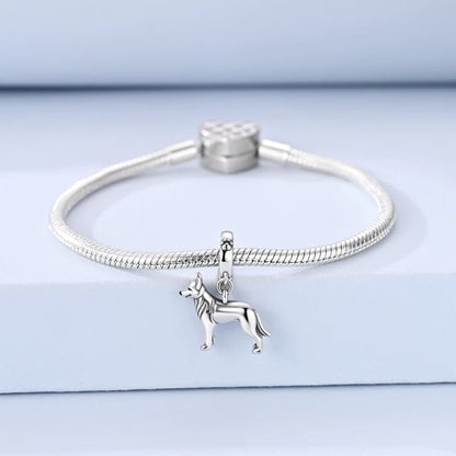 Trendy German Shepherd Charm – Modern Dog Lover Accessory