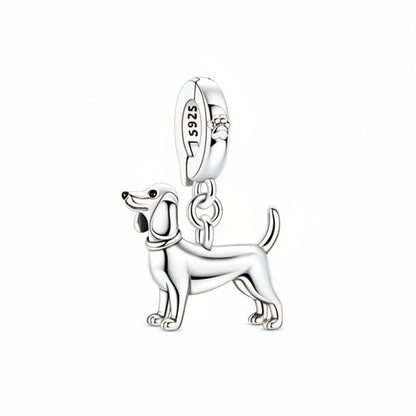 Unique Beagle Silver Charm Bracelet – Cute Dog Lover Gift