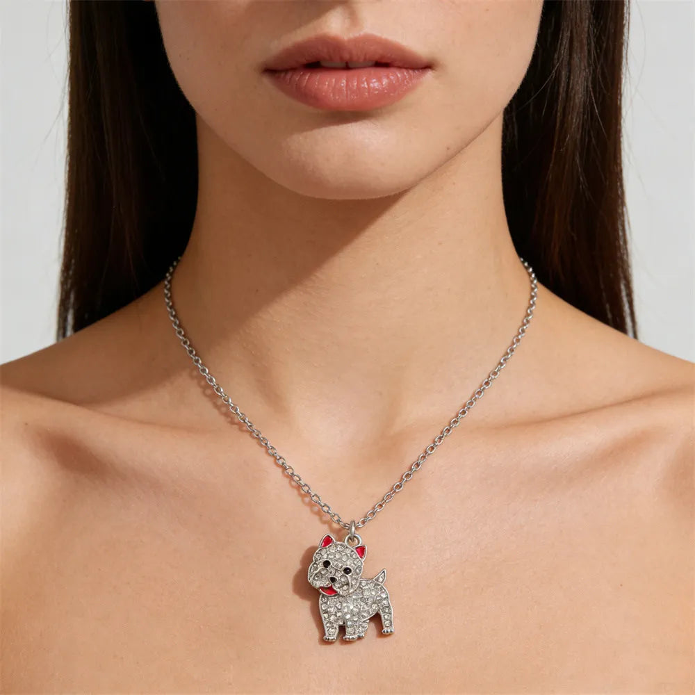 West Highland Necklace – Shiny Symbol of Joy Dog Jewelry for Women