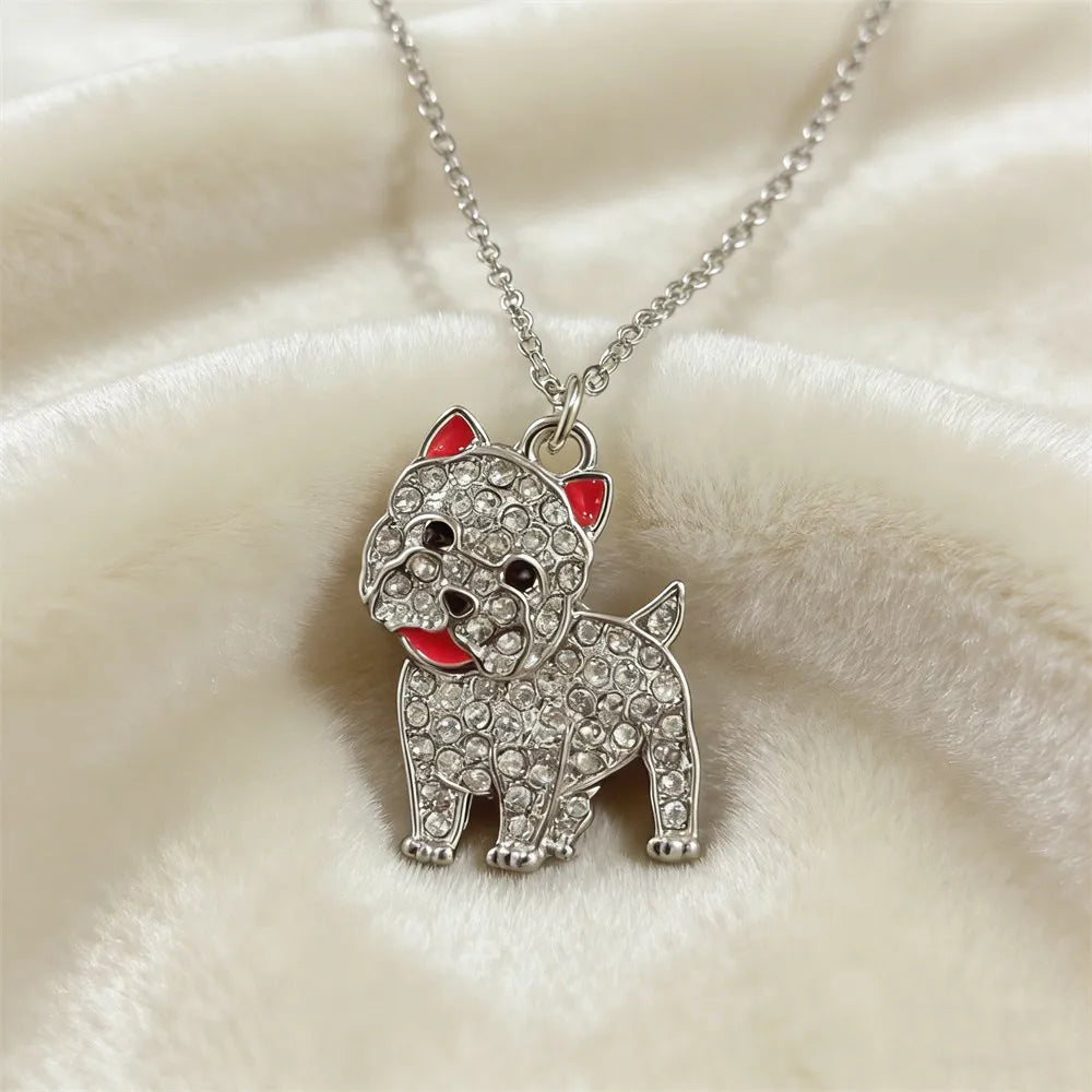 West Highland Necklace – Shiny Symbol of Joy Dog Jewelry for Women