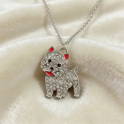 West Highland Necklace – Shiny Symbol of Joy Dog Jewelry for Women