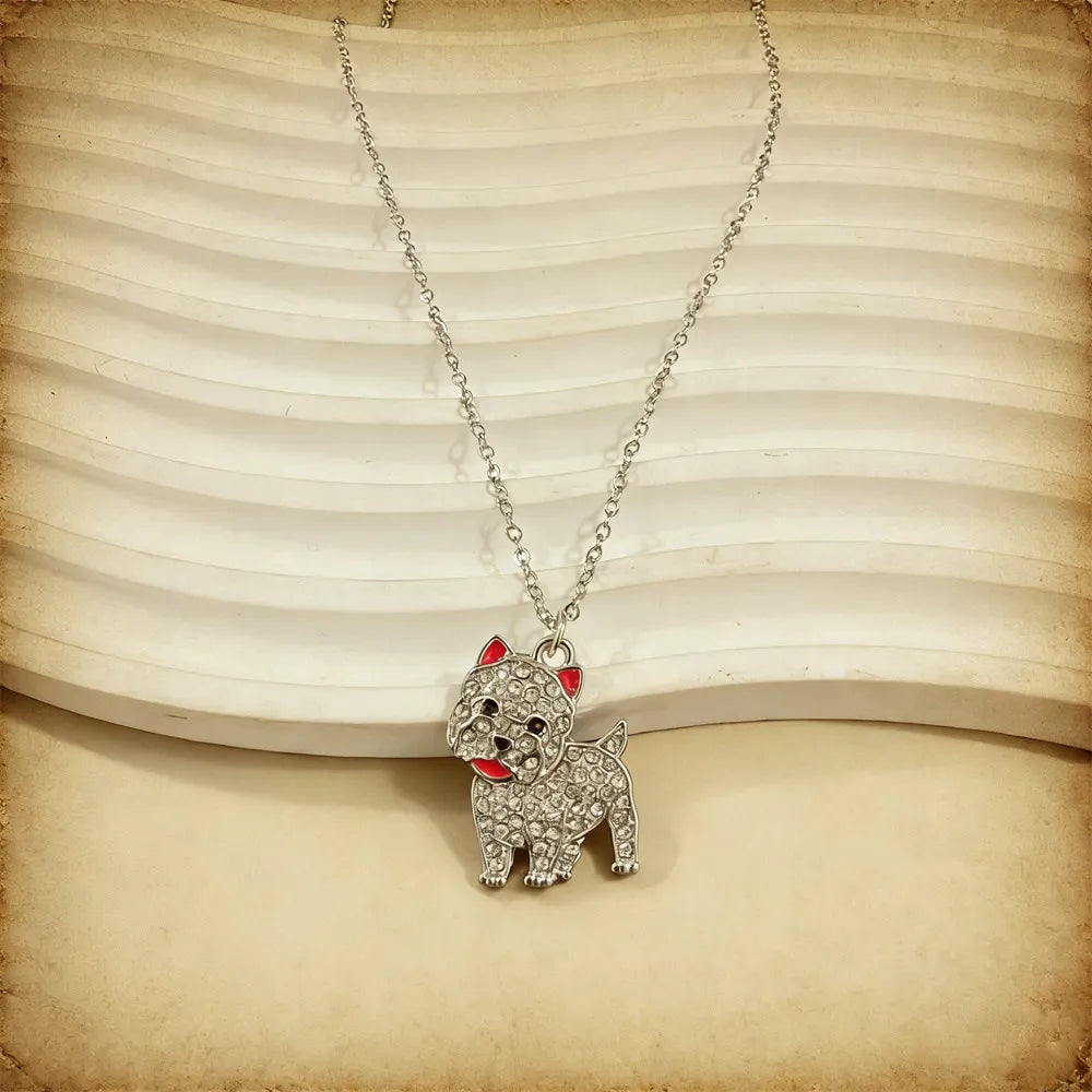 West Highland Necklace – Shiny Symbol of Joy Dog Jewelry for Women